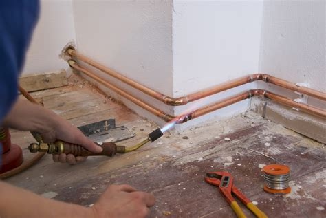 exposed piping repair